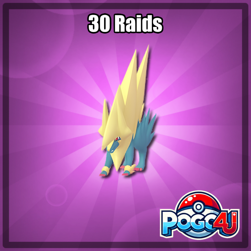 30 Raid Battles Bundle Of Your Choice