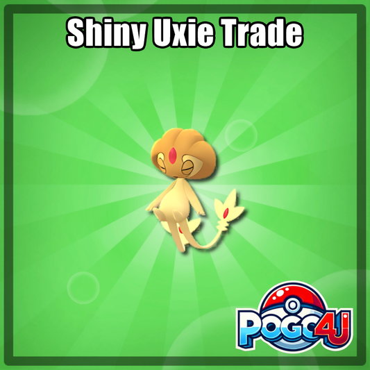 Uxie Shiny Trade