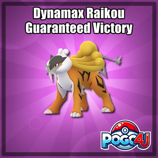 Dynamax Raikou Guaranteed Victory