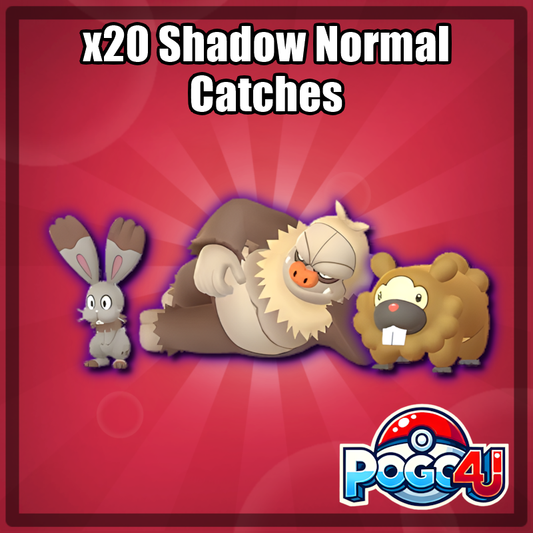 20 x Shadow Normal Catches