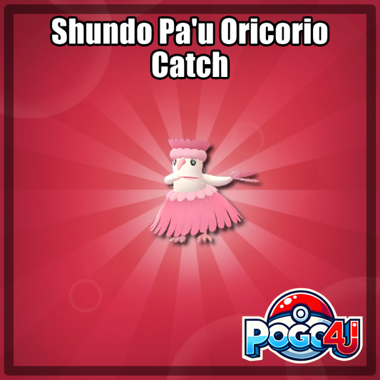 Shundo Pa'u Oricorio Catch