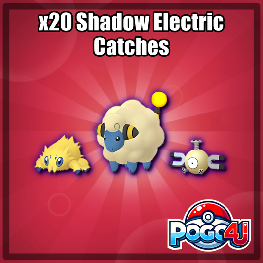 20 x Shadow Electric Catches