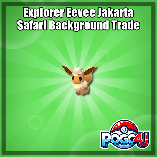 Explorer Eevee Trade (Jakarta Background)