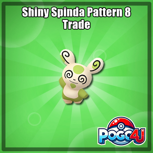 Shiny Spinda (Pattern #8) Trade