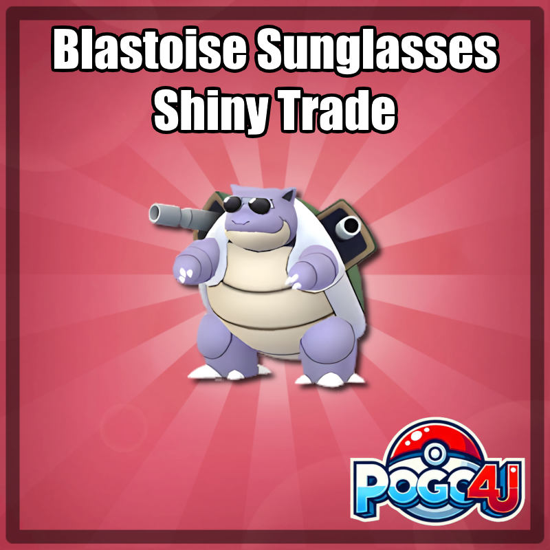 Blastoise Sunglasses Shiny Trade