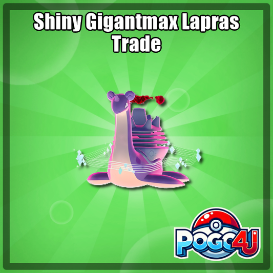 Shiny Gigantamax Lapras Trade