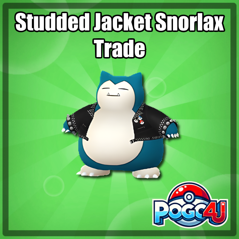 Snorlax Studded Jacket Trade