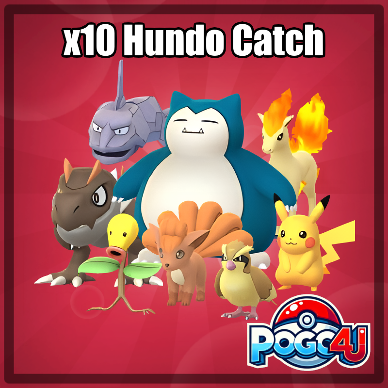 10 x Hundo Catches