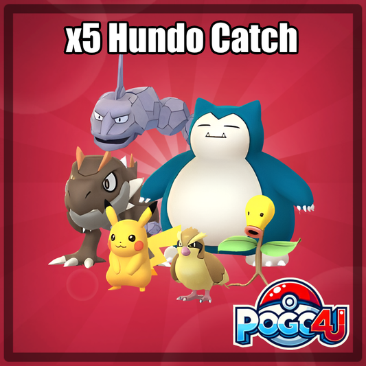 5 x Hundo Catches